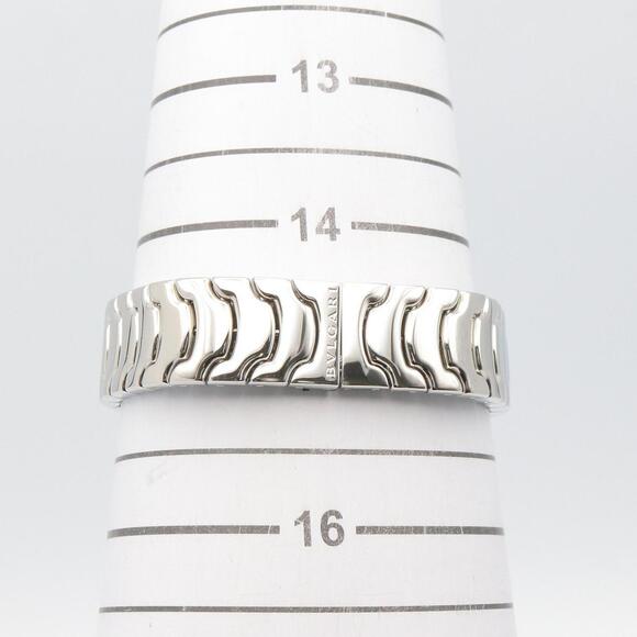 Bulgari BVLGARI Solo Tempo Watch, Stainless Steel, Women's, White (ST29S) - Picture 7 of 13